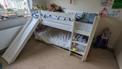 Bunk bed with slide
