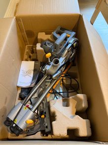 Titan 210mm Sliding Mitre Saw