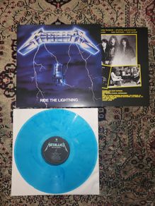 Metallica: Ride The Lightning LP Limited Edition, Blue [Electric Blue]