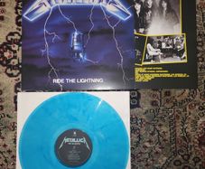 Metallica: Ride The Lightning LP Limited Edition, Blue [Electric Blue]