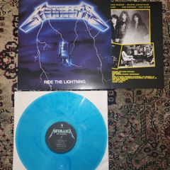 Metallica: Ride The Lightning LP Limited Edition, Blue [Electric Blue]