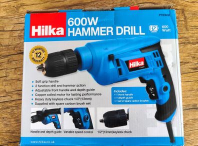 Hilka 600w Hammer Drill (13mm Ptid 600)