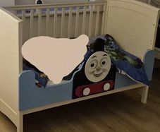 Thomas the tank engine cot bed