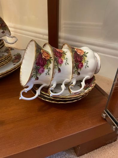 tea set bone china