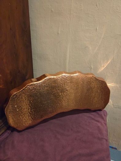 Solid Copper Henry Loveridge & Co "Kidney" tray