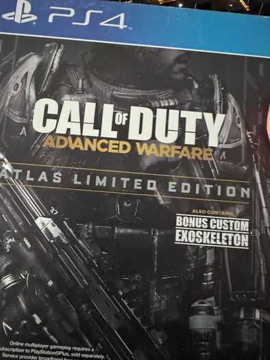 Call of Duty Advanced Warfare PS4 Atlas limited Edition