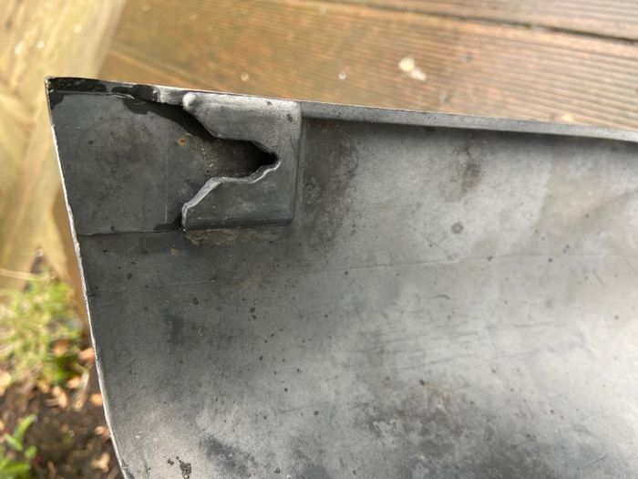 Original OEM 1986 BMW E30 Front Spoiler Lip Skid Apron and Engine Pan 51 71 1933 492.9 P