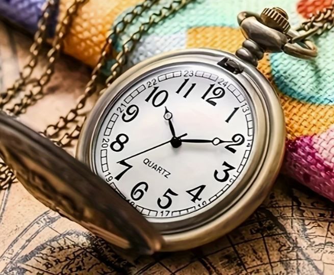 Vintage Quartz Pocket Watch, New, unopened