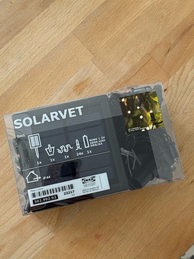 IKEA Solarvet Outdoor Solar String Light