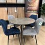 Dining table with chairs set Image 5