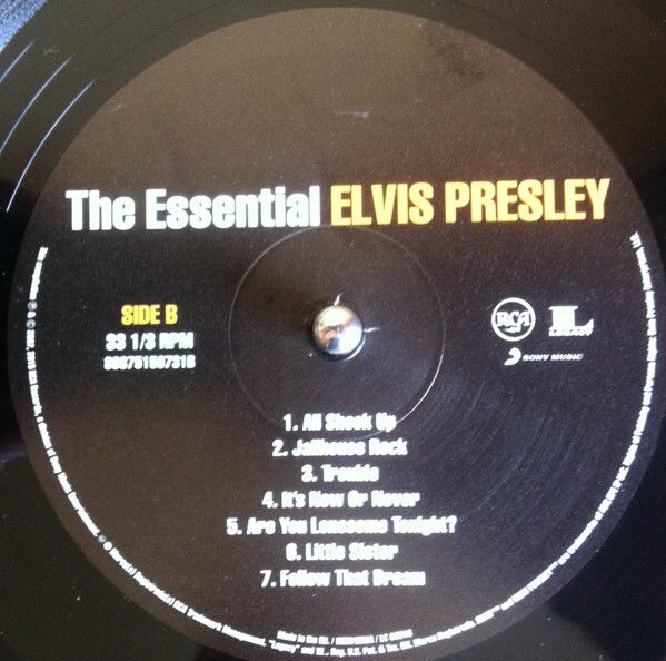 Elvis Presley  The Essential Elvis Presley 2LP