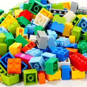 300pcs NEW DIY creative building blocks bulk set Urban Classic building blocks Assembled birthday gift children's educational toys Compatible with LEGO