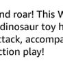 Mattel Jurassic World: Chaos Theory Netflix - Wild Roar Pachyrhinosaurus Dinosaur Figure with Continuing Head Strike & Roar Sound Image 4