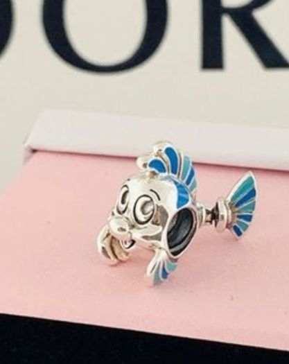 Pandora Disney Little Mermaid Flounder Charm New
