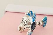 Pandora Disney Little Mermaid Flounder Charm New