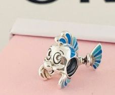 Pandora Disney Little Mermaid Flounder Charm New