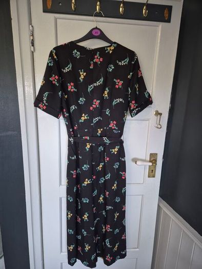 Black Oasis Floral Jumpsuit