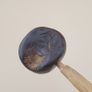 Antique Hematite Intaglio Carved Amulet Bead Image 10