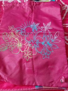 new beach towel and backpack bag