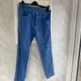 Ladies blue jeans with side embellishments Image 2