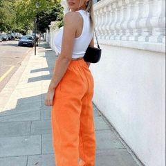 SLA the label by Sarah Ashcroft yellow tracksuit cuffed pants size S Superb quality Perfect condition Postage included