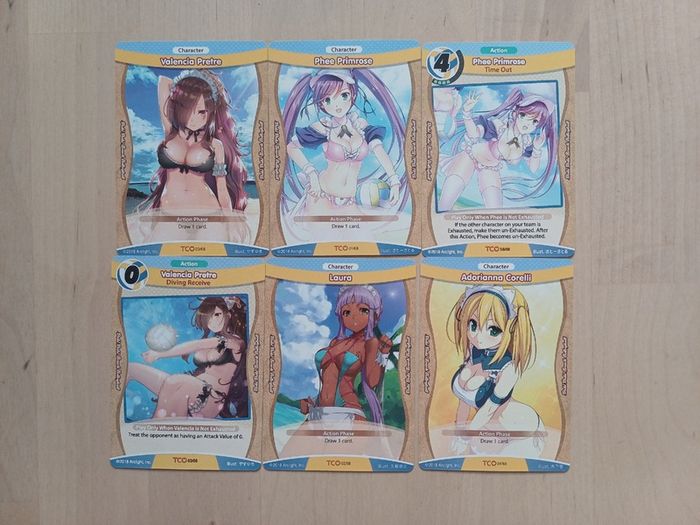 Tanto Cuore Doki Doki Beach Volleyball Card Game