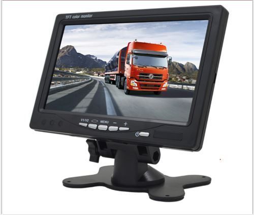 7" TFT LCD Car Rear View Reversing Monitor PLUS Parking Night Vision Camera