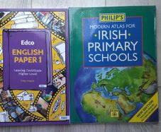 Philips modern atlas for primary schools & Edco English Paper 1