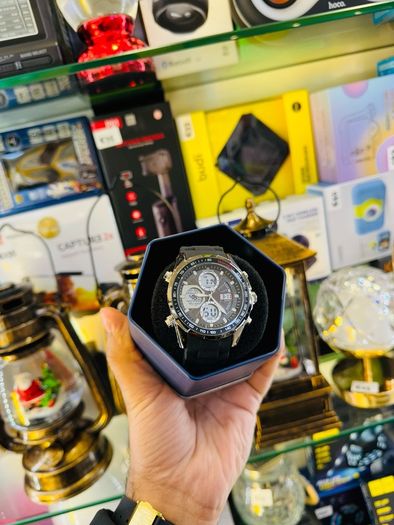 New Dual Time Chronograph Watch