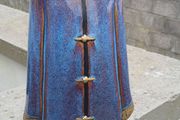 Stunning Kimono Style Vase, crack