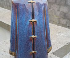 Stunning Kimono Style Vase, crack
