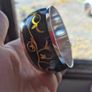 Black and Gold Stamped Sterling Silver Newbridge Bracelet Image 3
