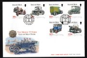 2010 Isle of Man 50th Anniversary of The Model T Ford Commemorative Stamps First Day Cover (FDC)