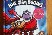 Dog Man Big Jim Begins kids book hardback brand new