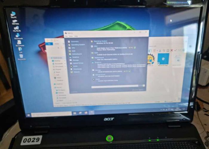 Laptop Acer 7730z, working good.