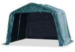 Removable Livestock Tent PVC 550 g/m2 3.3x3.2 m Dark Green
