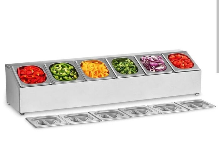 Gastronorm stainless steel pan rack