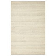 Flatwoven Rug Beige 195cm x 80cm