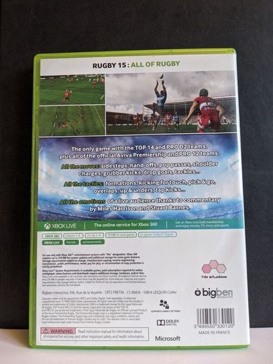 Rugby 15 - Xbox 360