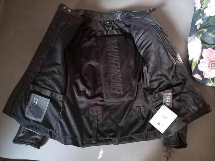 Enginehawk Leather Motorcycle Jacket