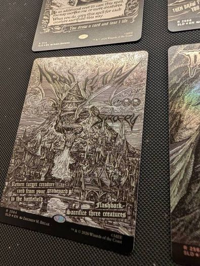 Magic The Gathering Secret Lair The Hobbit Desolation Rainbow Foil