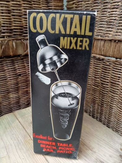 vintage cocktail mixer