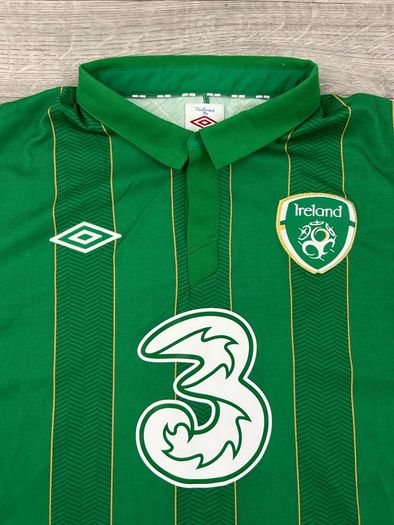 Vintage 2011 Umbro Ireland Home Jersey Shirt Mens Large
