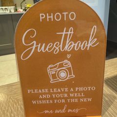 Guestbook sign