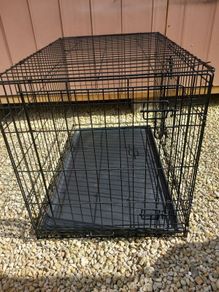 Large dog travel crate