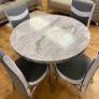 Round Dining Table With 4 Chairs Image 2