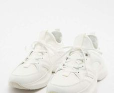 Zara Leather Running Trainers