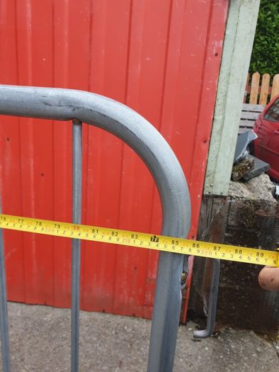 Galvanised barriers