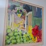 Original John Dunne Irish Painting Dublin Market Image 5