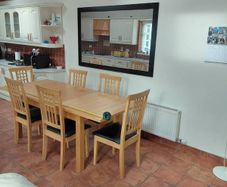 dining room table and chairs
